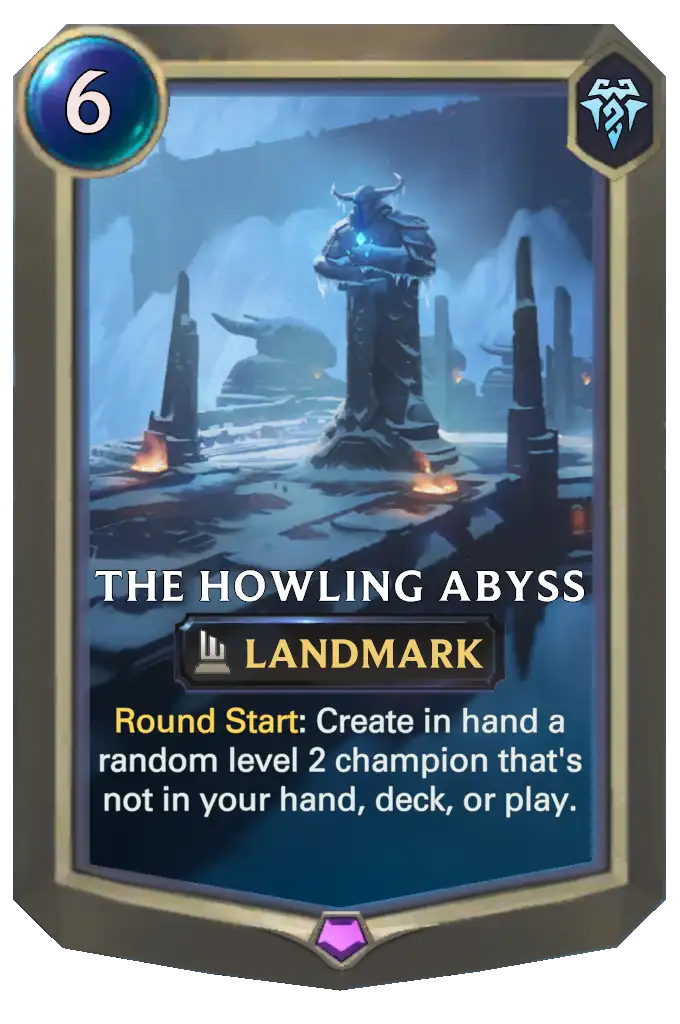 LoR The Howling Abyss Cards - Runeterra AR