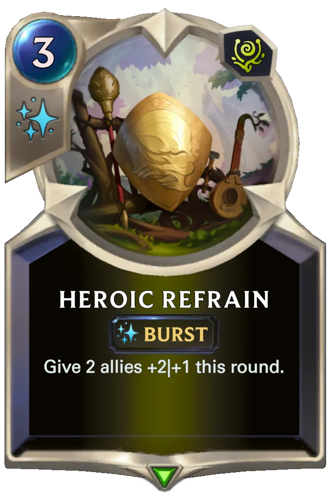 141 Rune LoR Heroic Refrain Cards - Runeterra AR