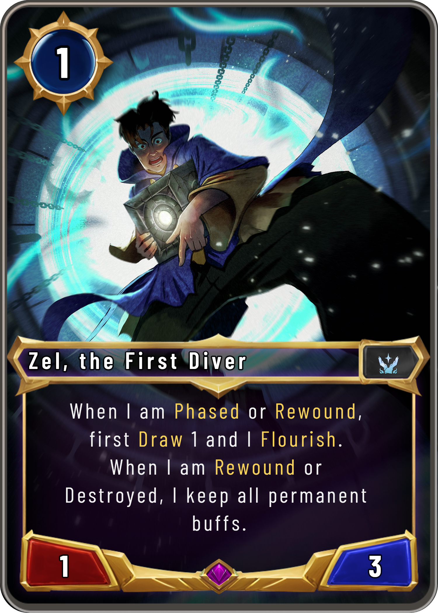 Zel, the First Diver
