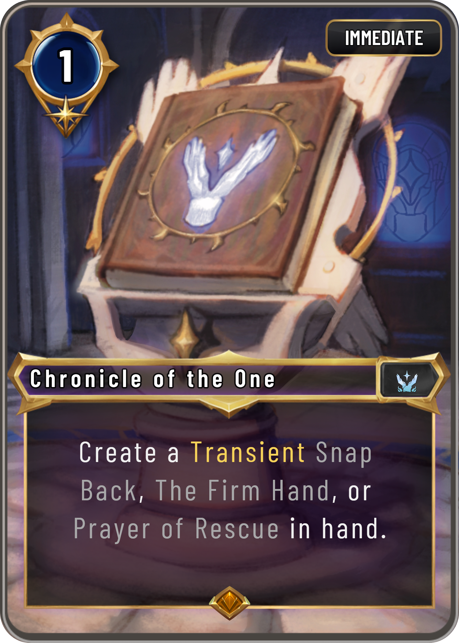 Chronicle of the One