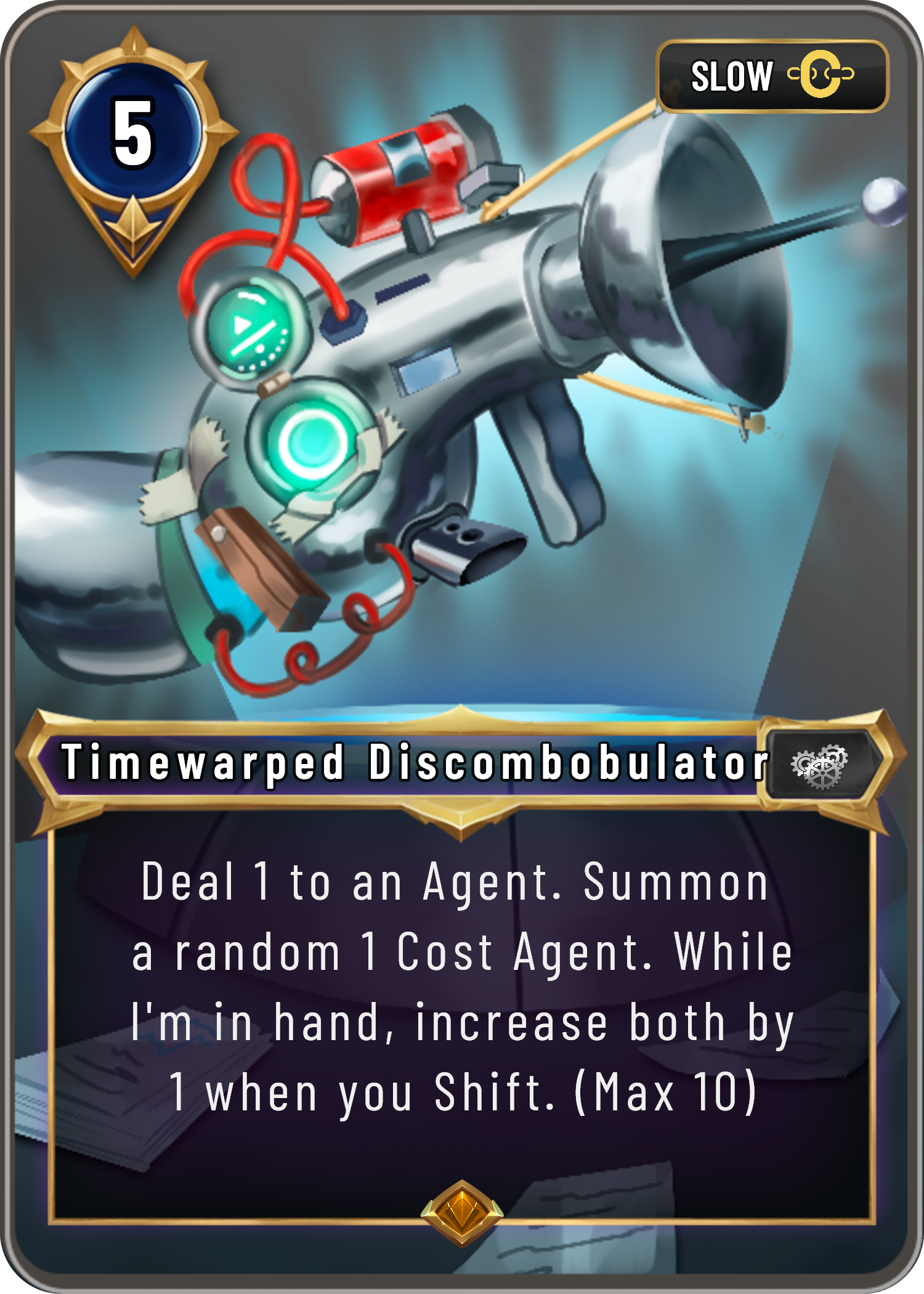 Timewarped Discombobulator