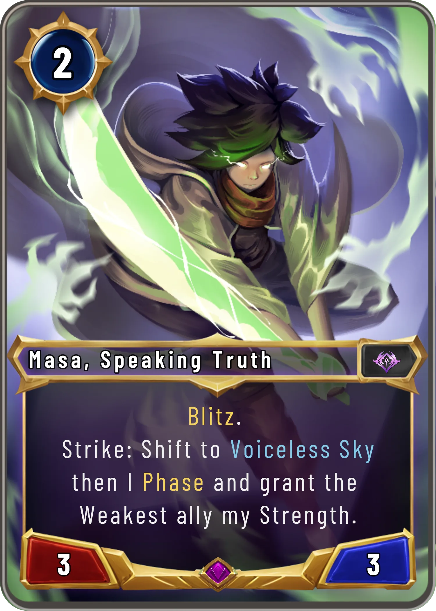 Masa, Speaking Truth