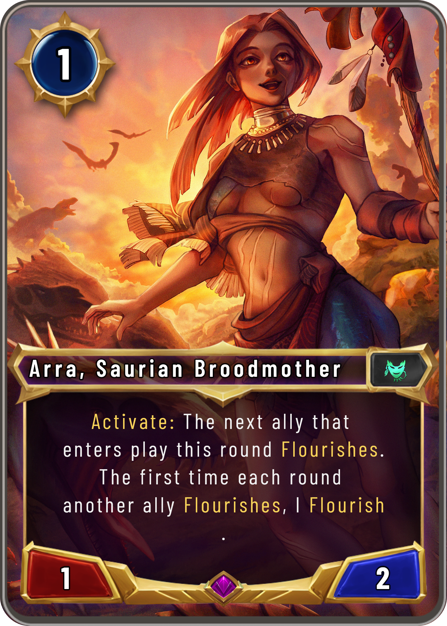 Arra, Saurian Broodmother
