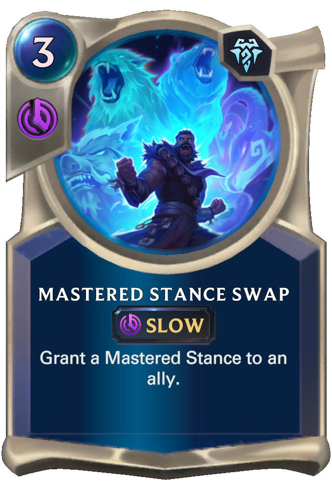 Mastered Stance Swap