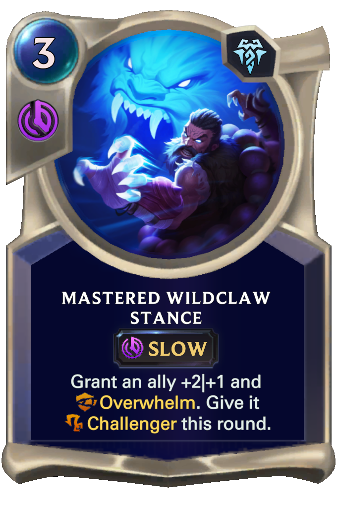 Mastered Wildclaw Stance