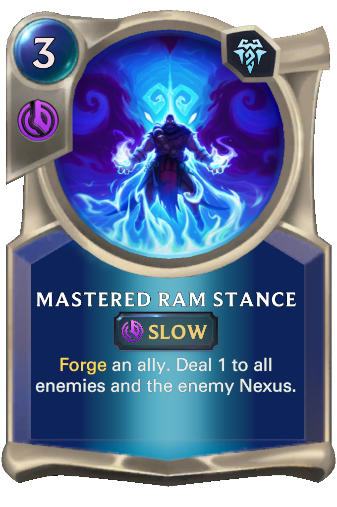 Mastered Ram Stance