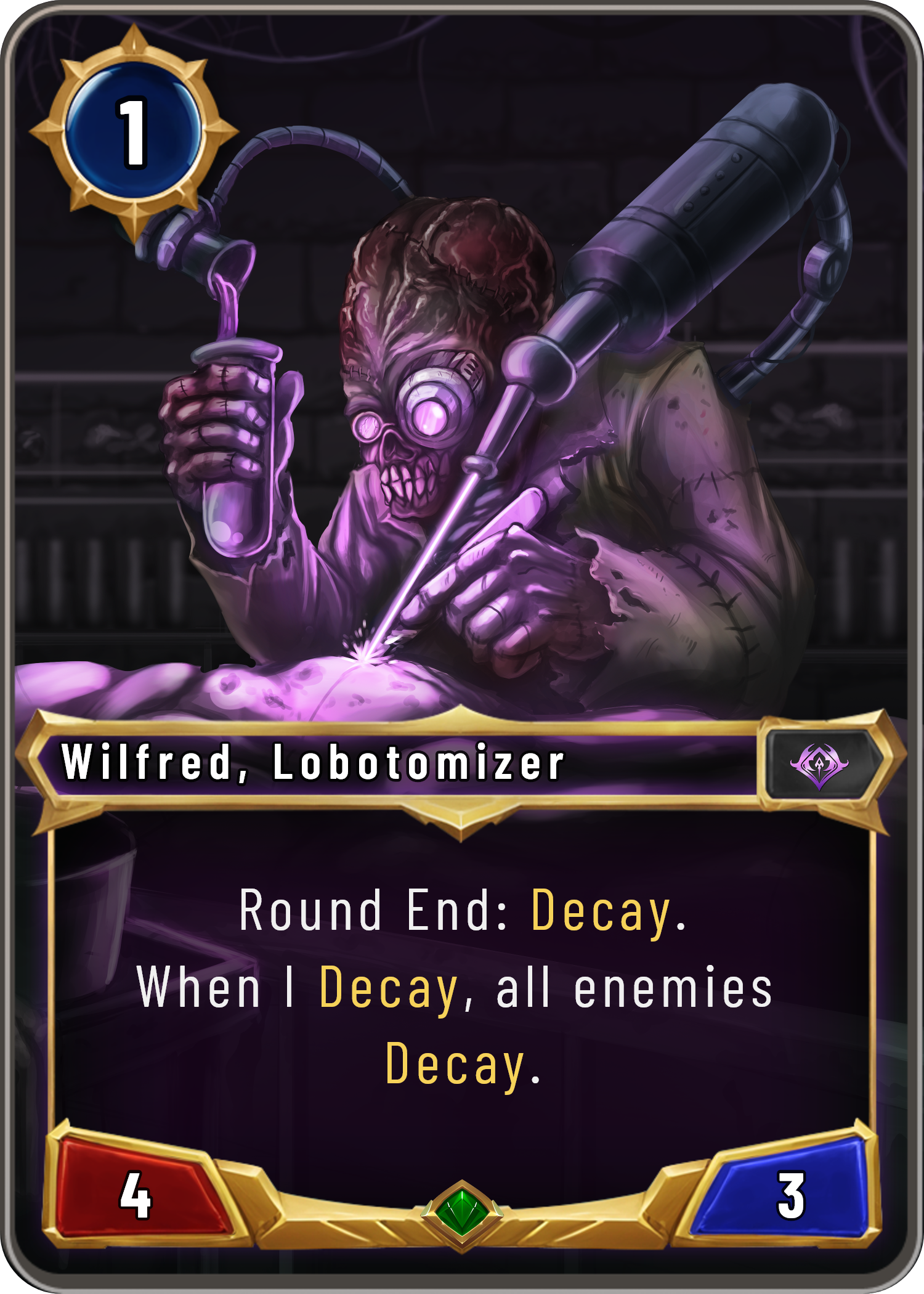 Wilfred, Lobotomizer