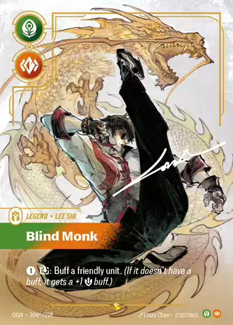 Blind Monk